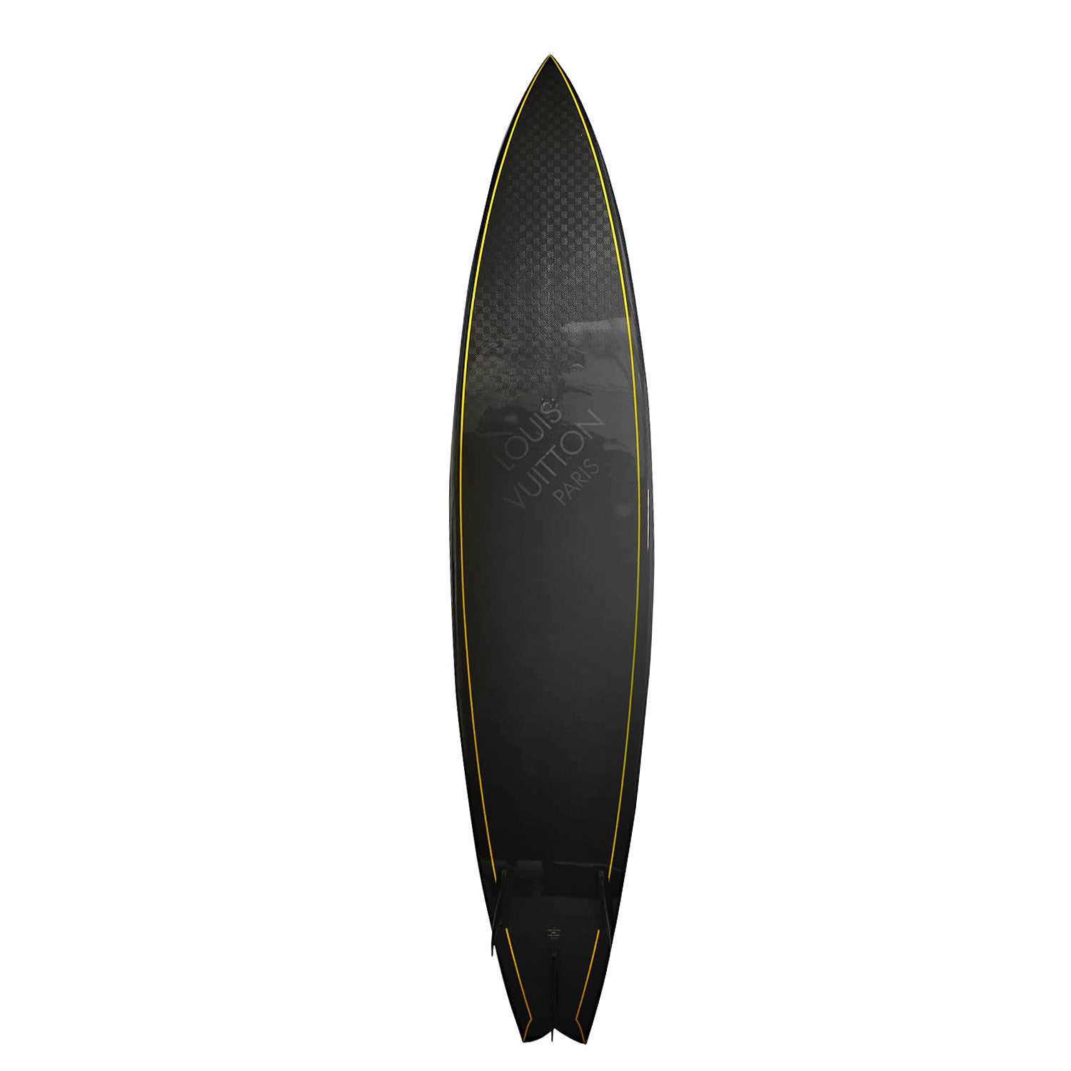 Louis Vuitton Damier Carbon Graphite Surfboard 2 of 9