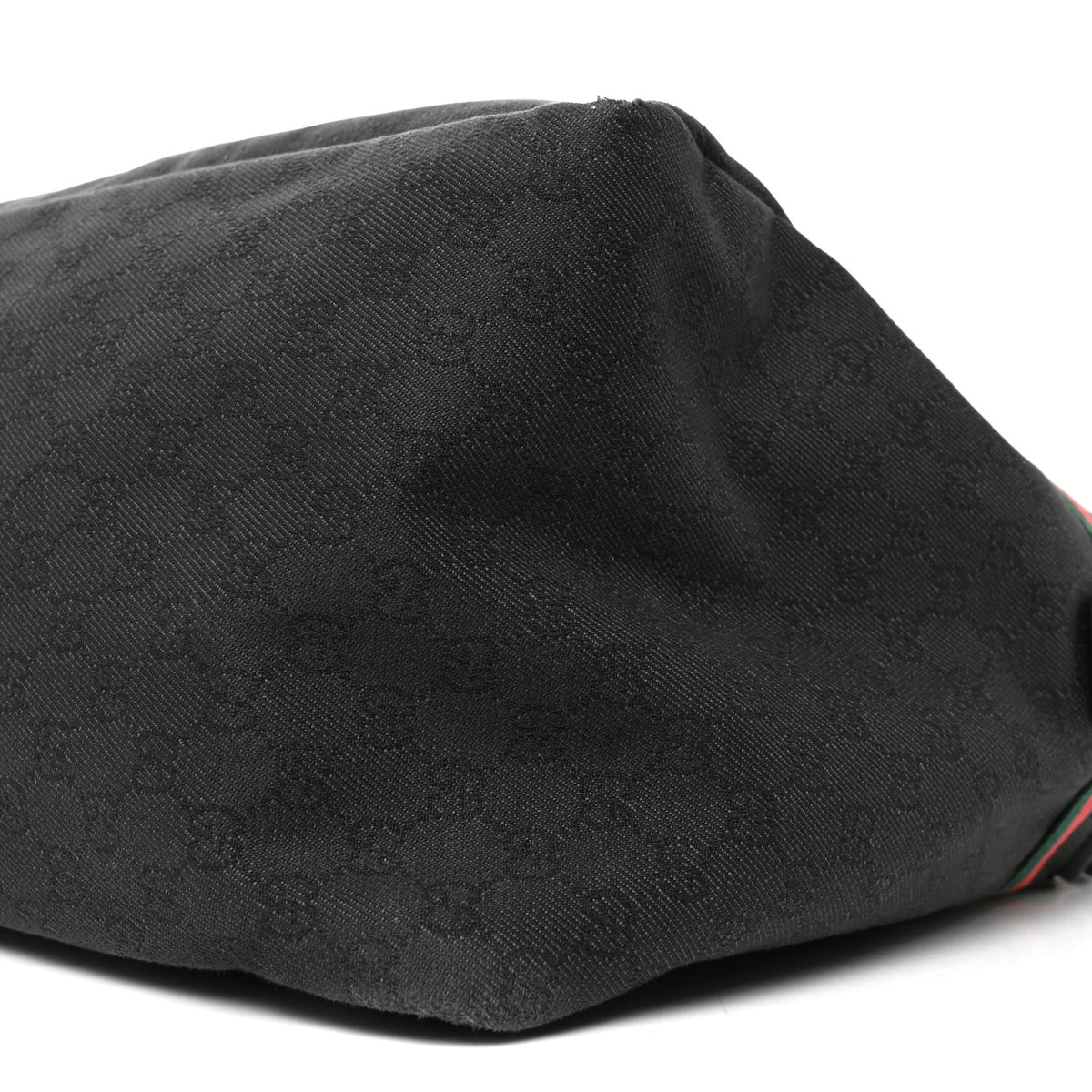 Gucci Monogram Web Large Carry On Duffle Bag Black 9 of 9