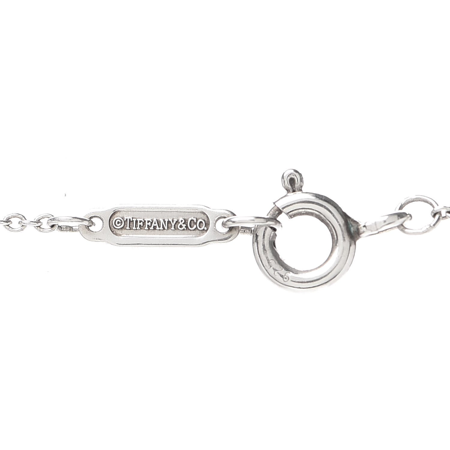 Tiffany Sterling Silver Enchant Round Medallion Pendant Necklace 4 of 6