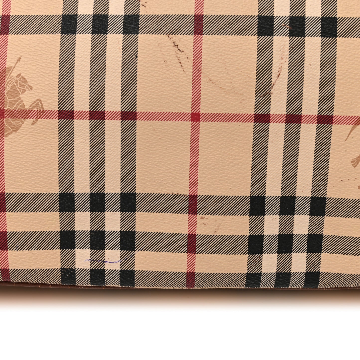 Haymarket Check Tote Brown