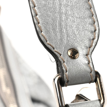 Gucci Metallic Guccissima Medium Sukey Hobo Silver 14 of 19
