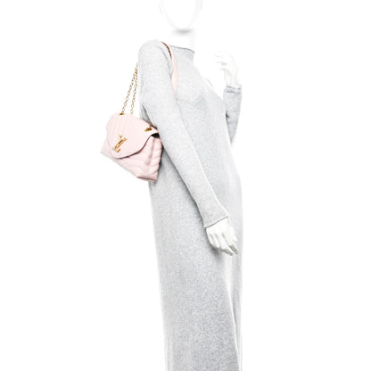 Louis Vuitton Calfskin New Wave Chain MM NM  Rose Ballerine 2 of 10