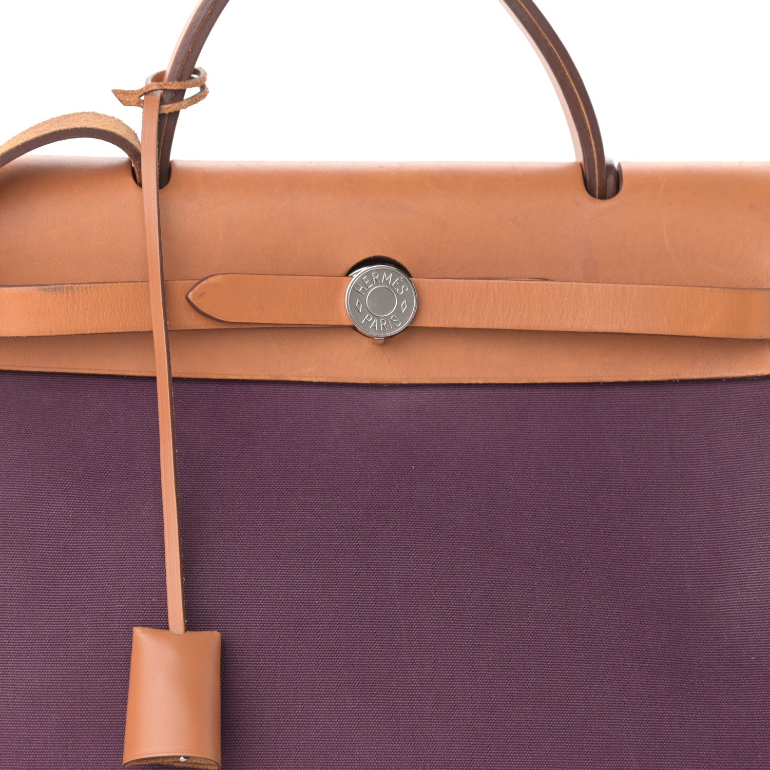 Hermes Vache Hunter Toile Herbag Zip 31 PM Tosca 8 of 12