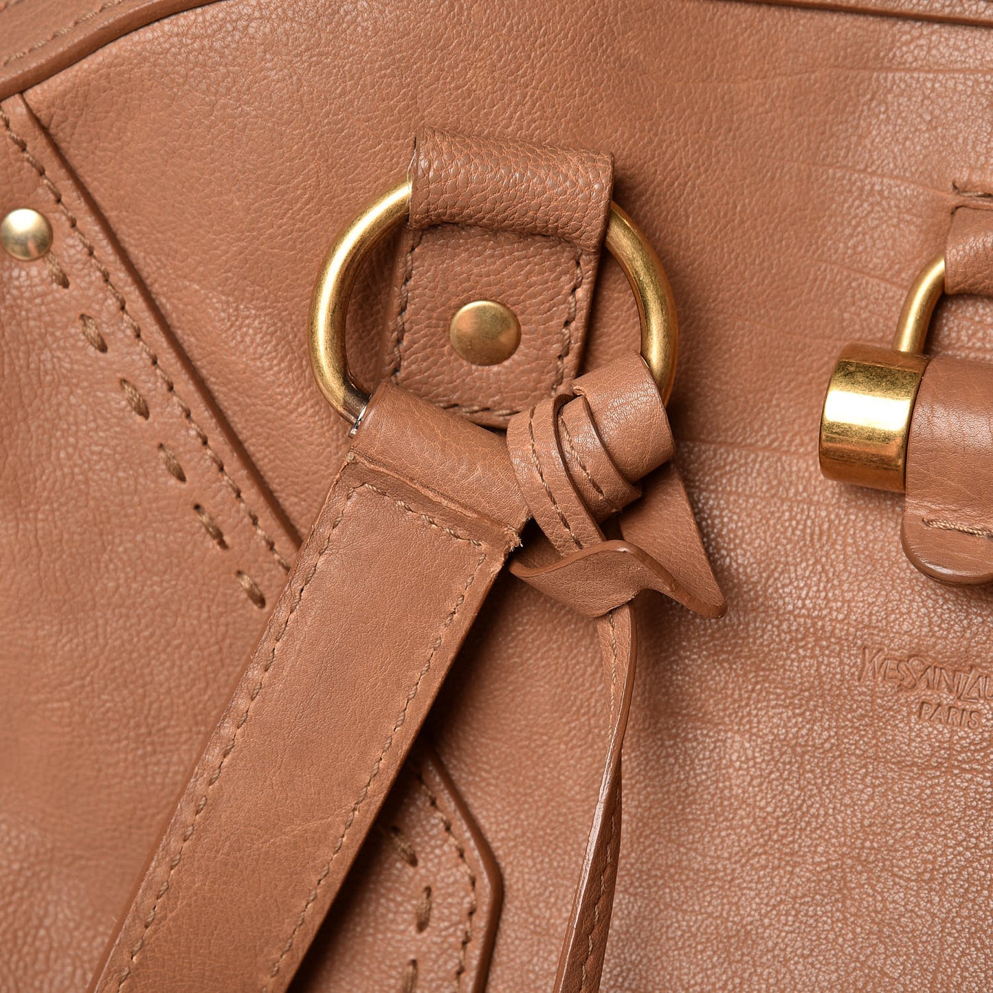 Calfskin Large Muse Brown