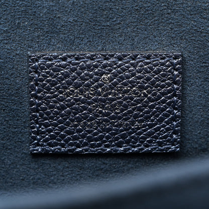 Louis Vuitton Metallic Empreinte Monogram Giant Pochette Metis Navy Nacre 7 of 10