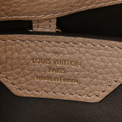 Louis Vuitton Taurillon Capucines BB Galet 6 of 7