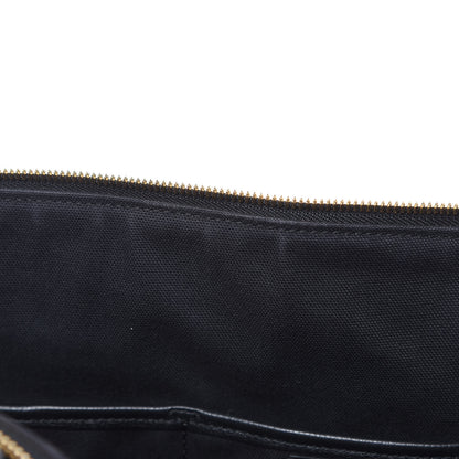 Burberry Derby Calfskin House Check Medium Welburn Tote Black 10 of 13