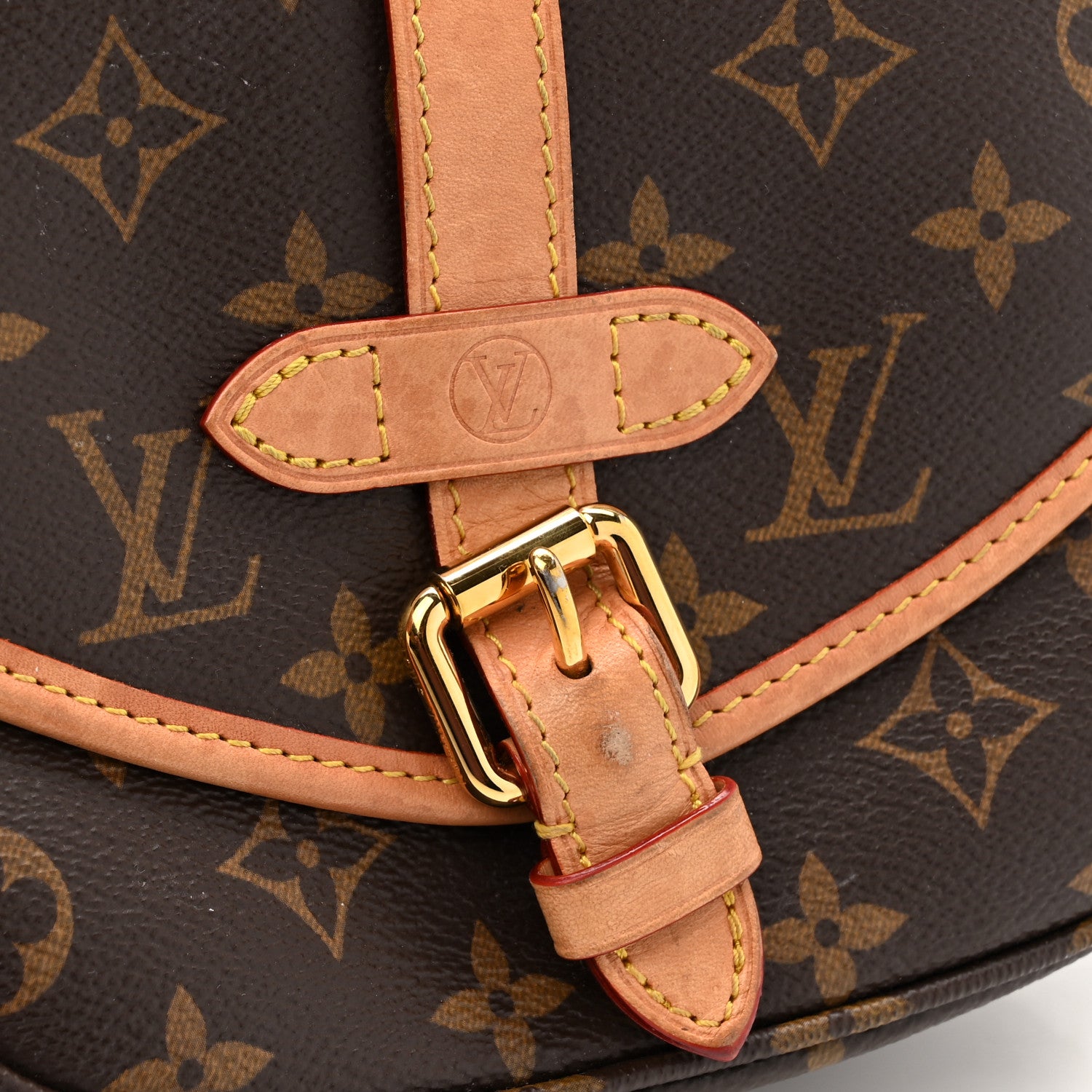 Louis Vuitton Monogram Saumur BB 10 of 13