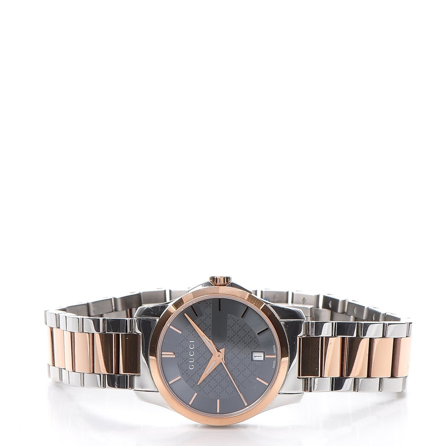 Stainless Steel 27mm 126.5 G-Timeless Quartz Watch Grey
