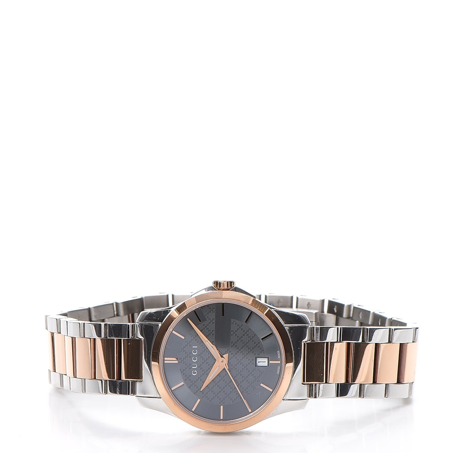 Gucci Stainless Steel 27mm 126.5 G-Timeless Quartz Watch Grey 3 of 10