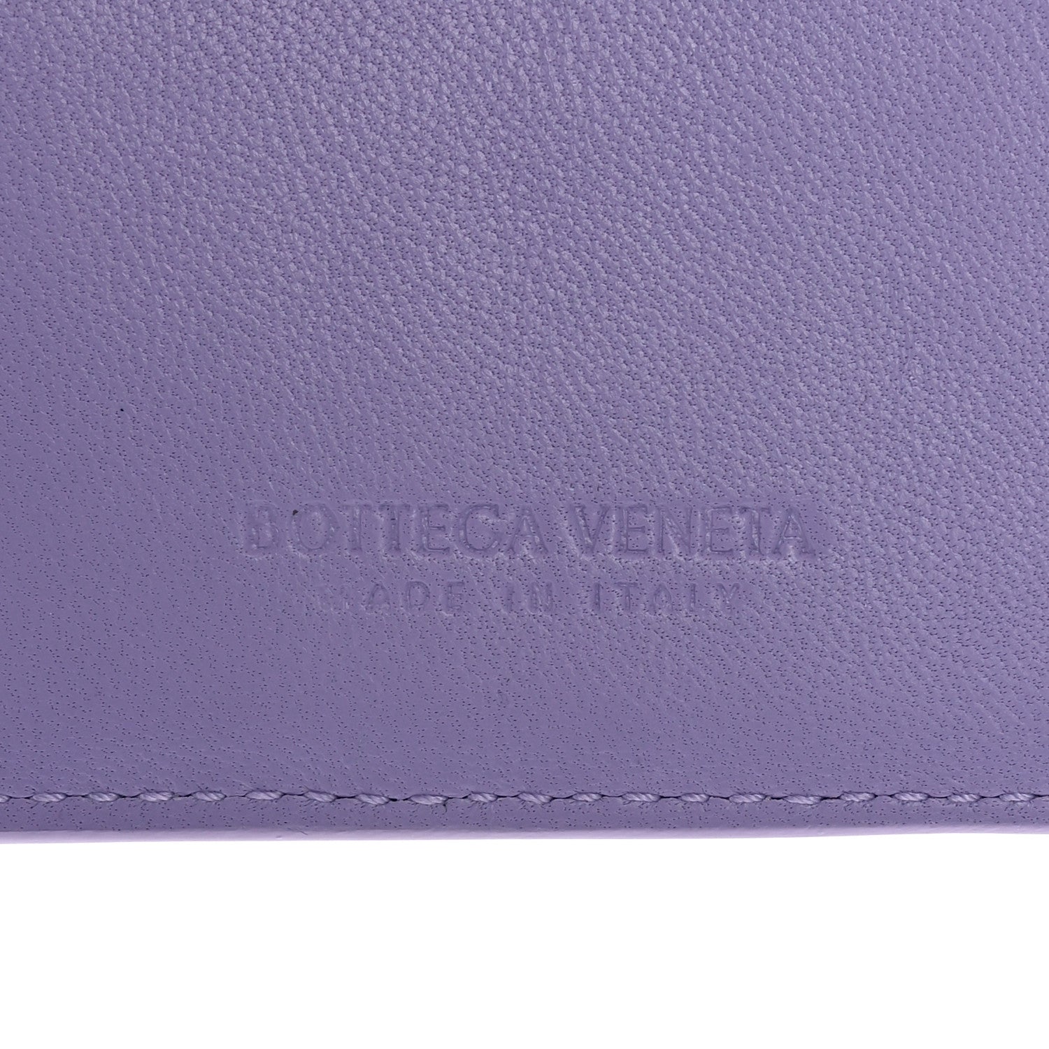 Bottega Veneta Nappa Maxi Intrecciato Large Zip Wallet Lavender 6 of 6
