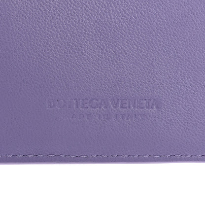 Bottega Veneta Nappa Maxi Intrecciato Large Zip Wallet Lavender 6 of 6