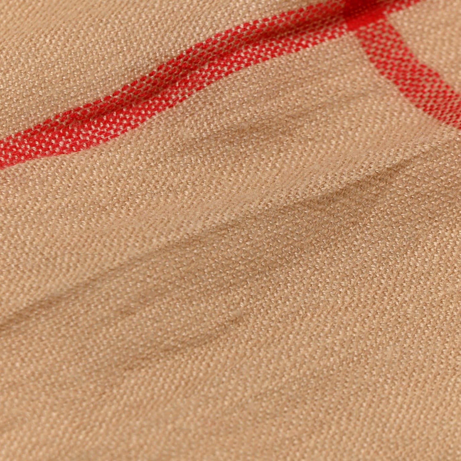 Burberry Wool Silk Check Lightweight Scarf Archive Beige 10 of 12