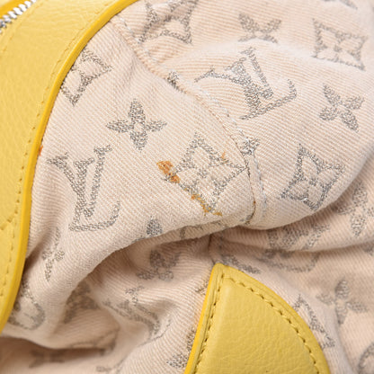 Louis Vuitton Monogram Denim Speedy Round Yellow 10 of 15