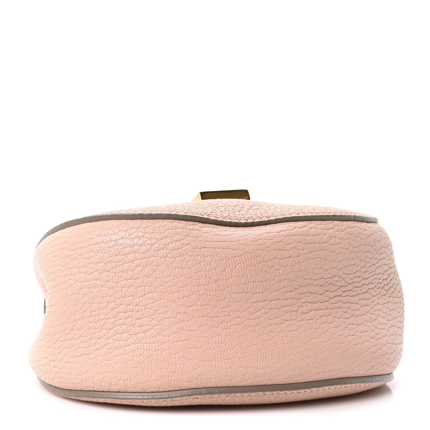 Chloe Grained Lambskin Mini Drew Shoulder Bag Cement Pink 4 of 9