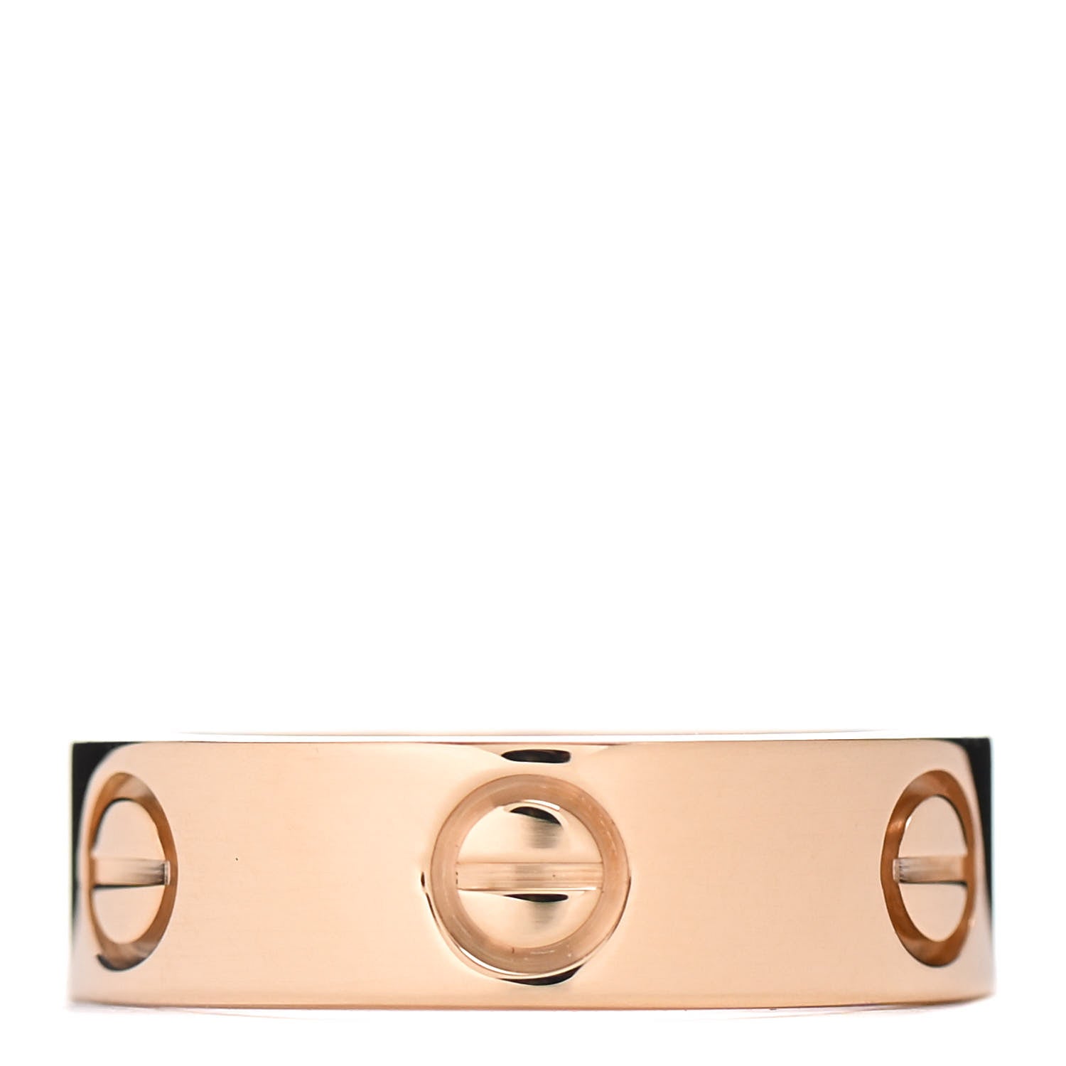 Cartier 18K Yellow Gold 5.5mm LOVE Ring 52 6 1 of 7