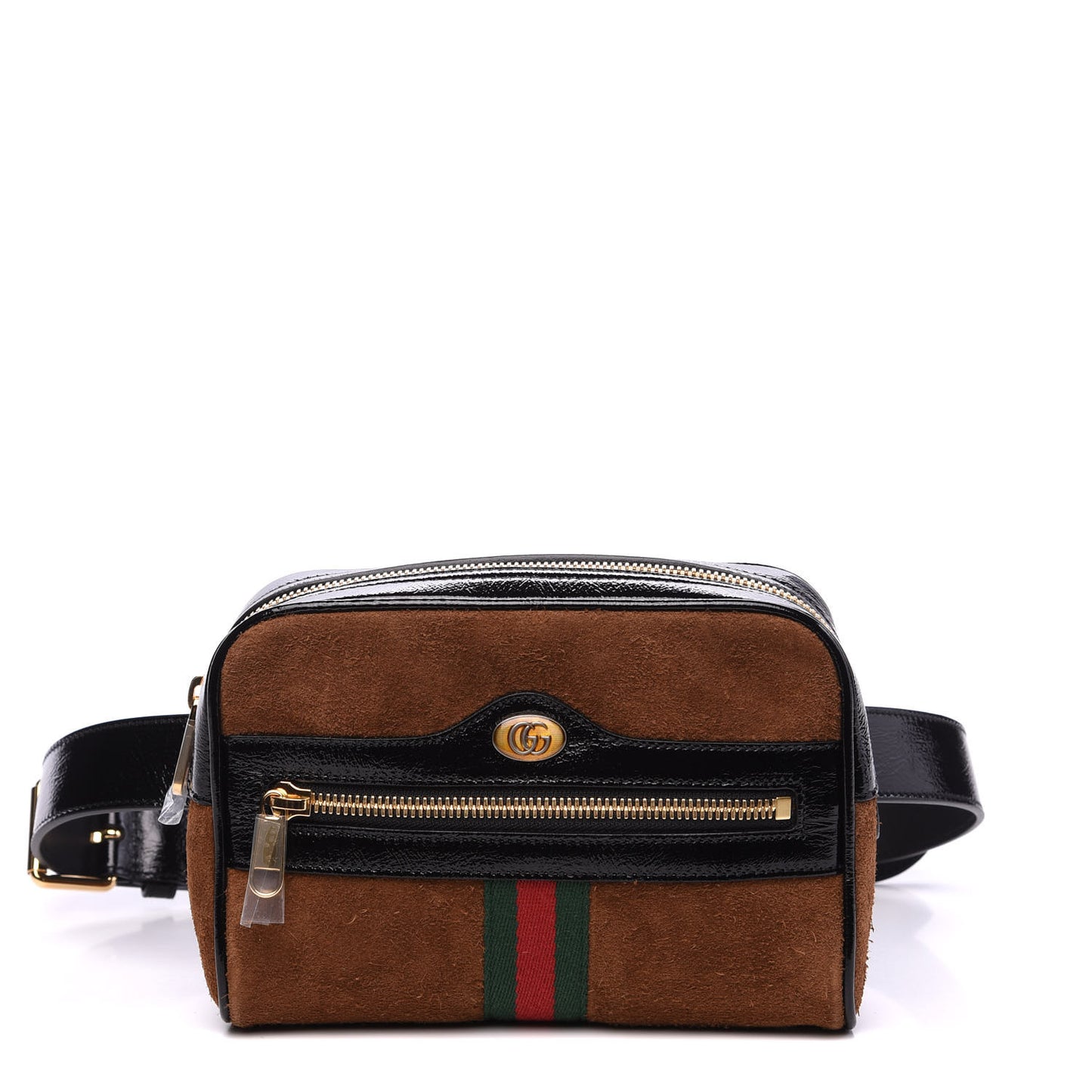 Suede Small Ophidia Belt Bag 85 34 Brown