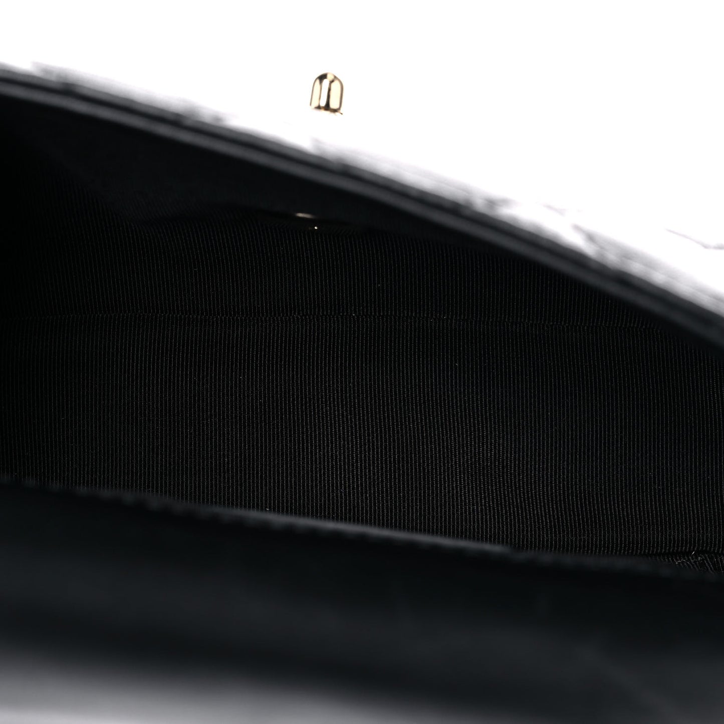 Lambskin Quilted Mini My Precious Flap Black