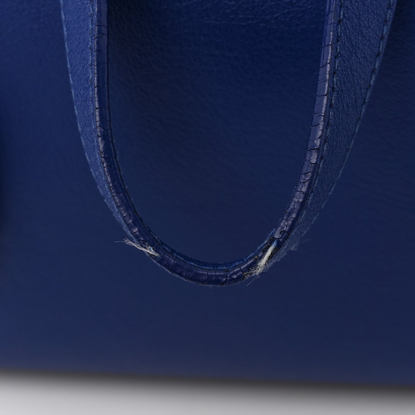 Calfskin Large Shopping Tote Ultramarine