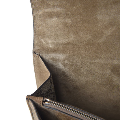 Gucci GG Supreme Monogram Embroidered Medium Dionysus Shoulder Bag Taupe 8 of 21