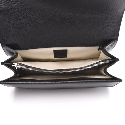 Gucci Pebbled Calfskin Small Dionysus Shoulder Bag Black 5 of 11