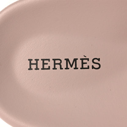 Hermes Nappa Womens Infra Sandals 38 Rose Porcelaine 8 of 10