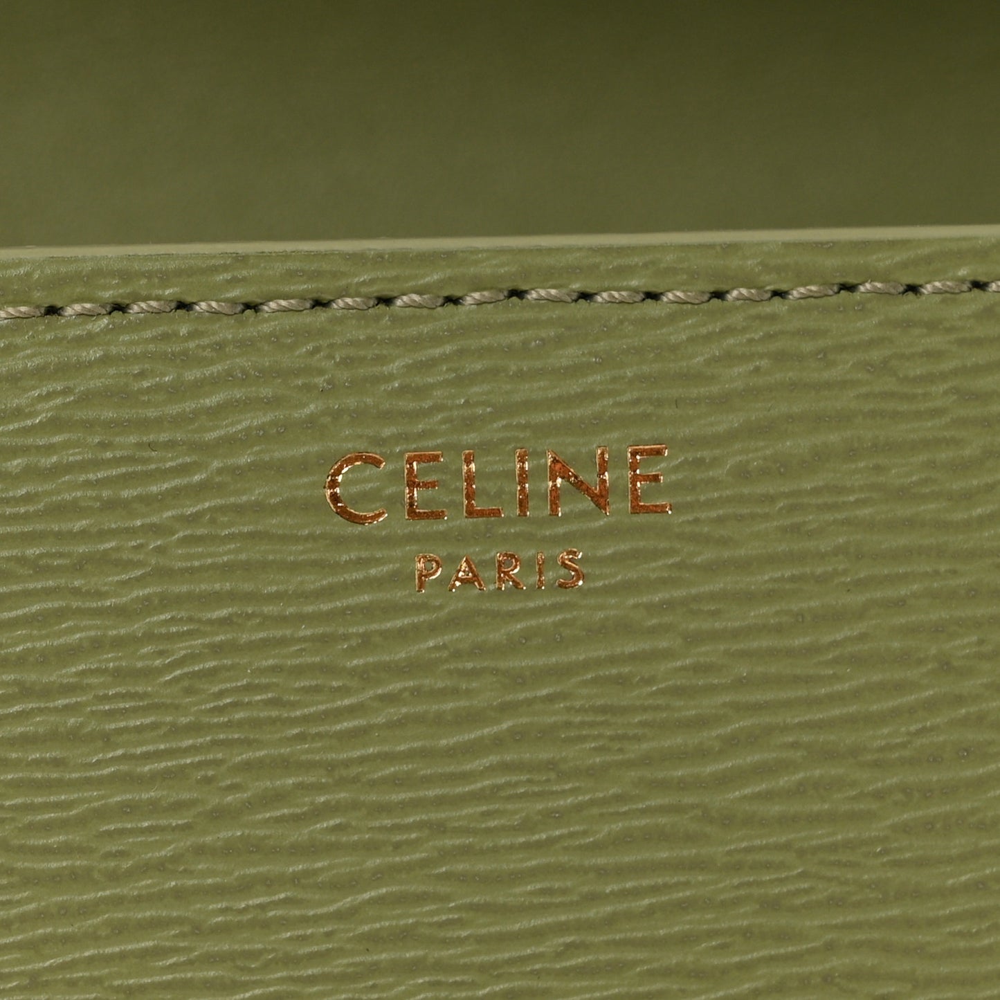 Liege Calfskin Teen Classic Box Flap Bag Sage
