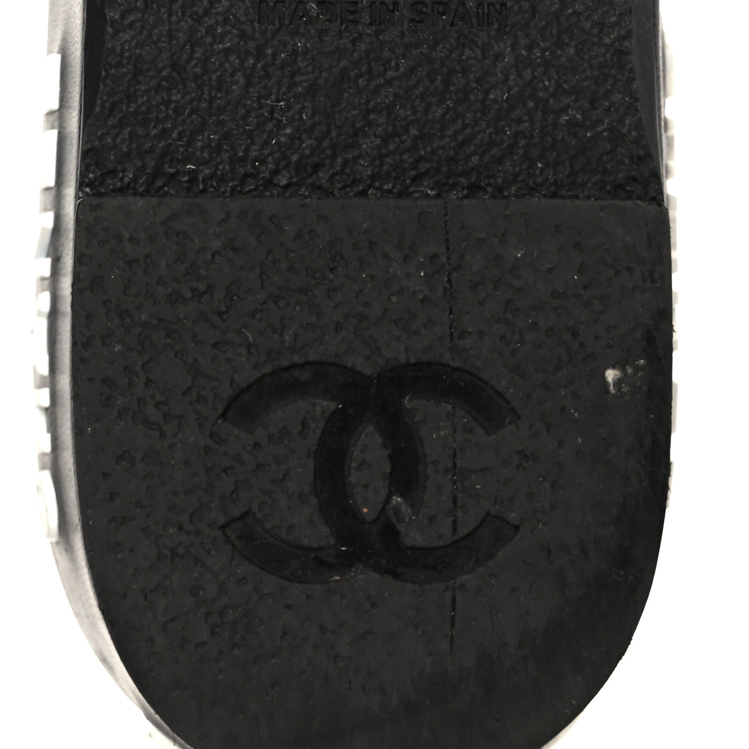 Chanel Lambskin Quilted CC Espadrille Slip On Sandals 41 Black 8 of 11