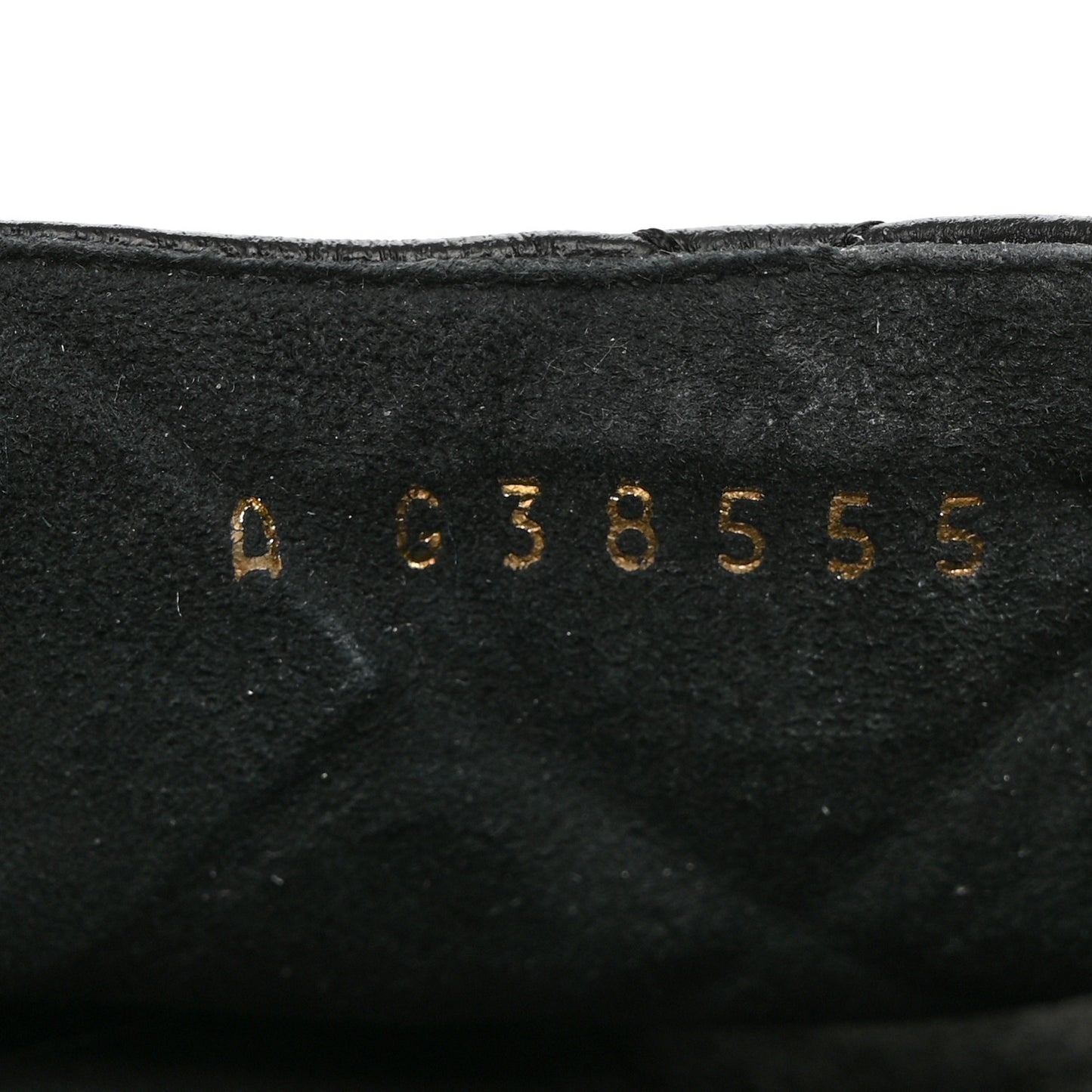Lambskin Quilted CC Wedge Sandals 38 Black