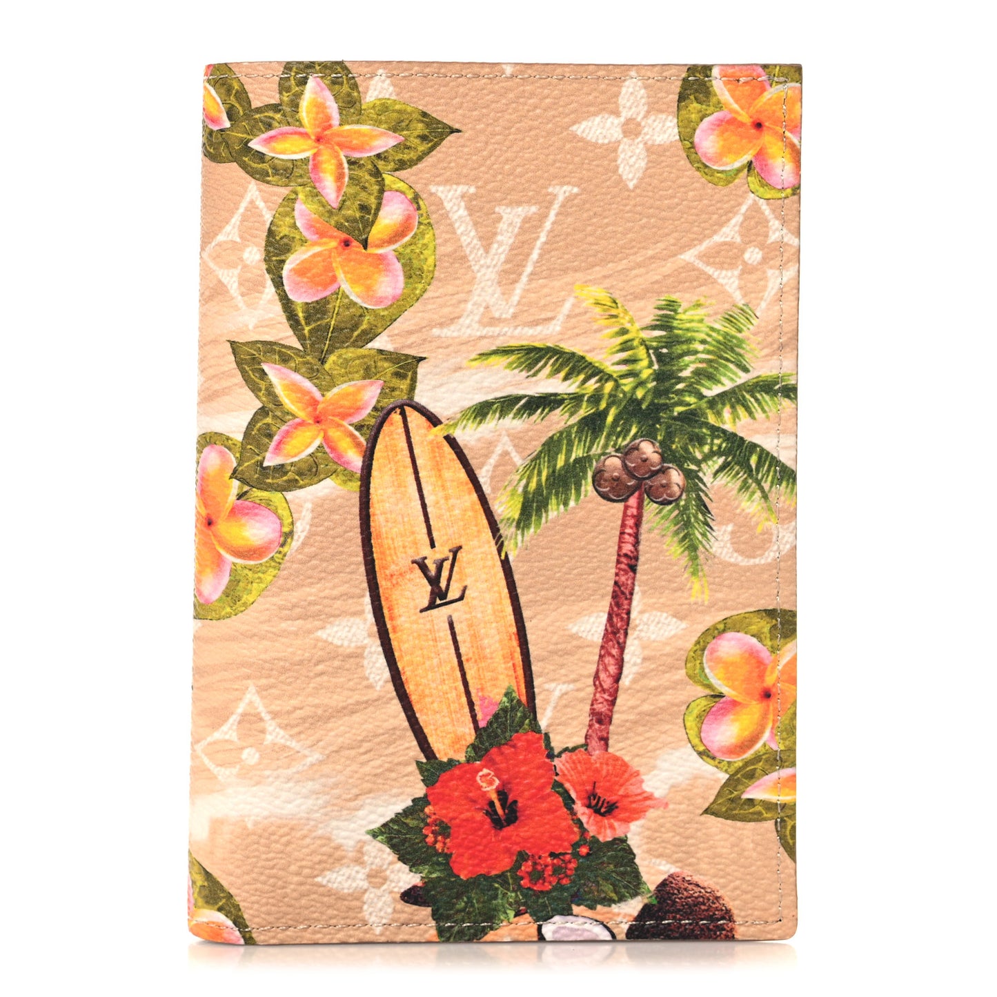 Monogram Surfin' Passport Cover Sand