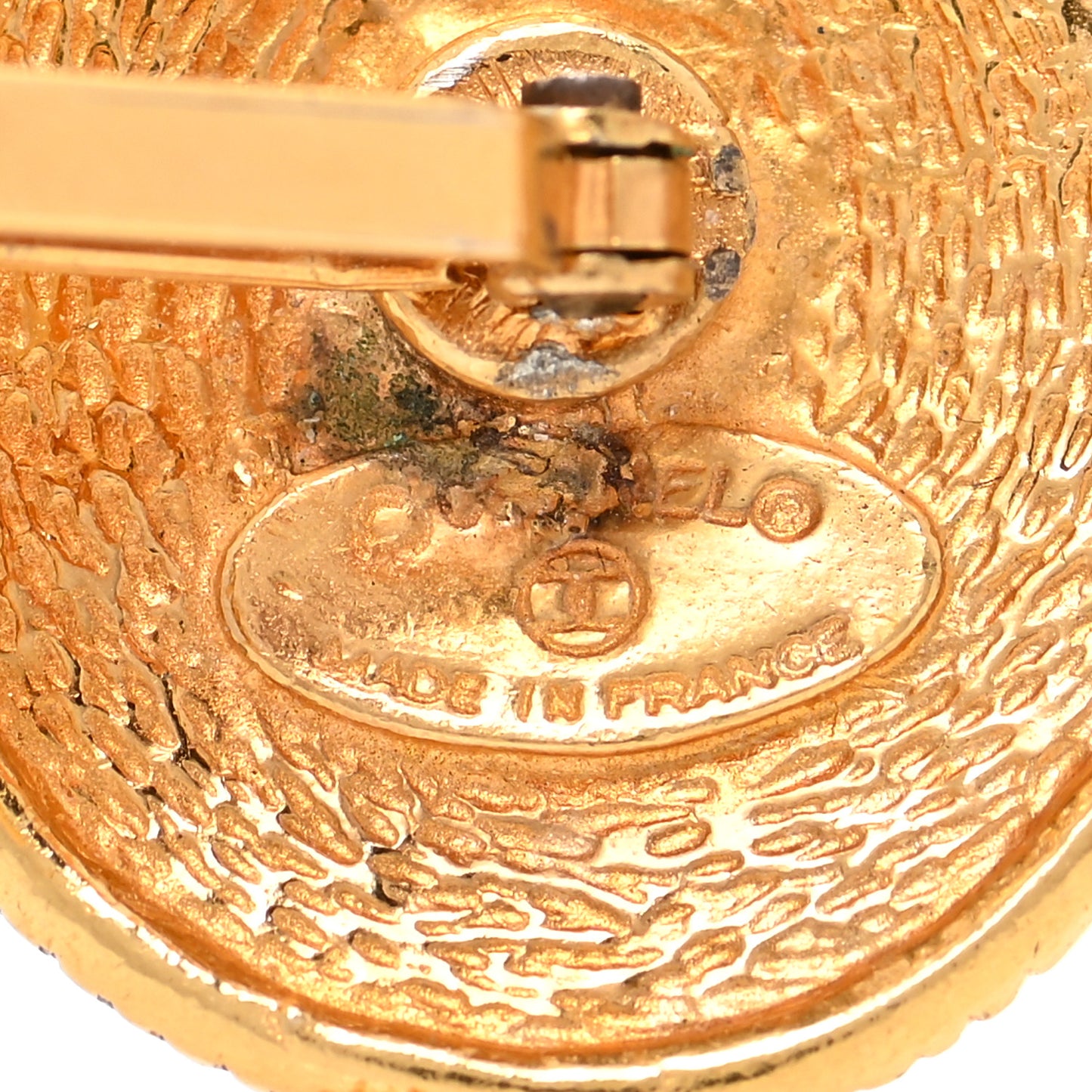 Motif Cufflinks Gold
