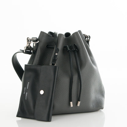 Proenza Schouler Calfskin Buffalo Medium Bucket Bag Grey 5 of 7