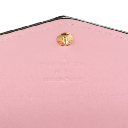 Louis Vuitton Vernis Sarah Wallet NM Rose Ballerine 6 of 7