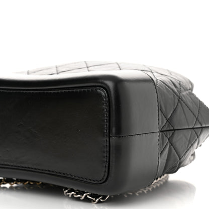 Chanel Aged Calfskin Quilted Small Gabrielle Backpack Black 10 of 10