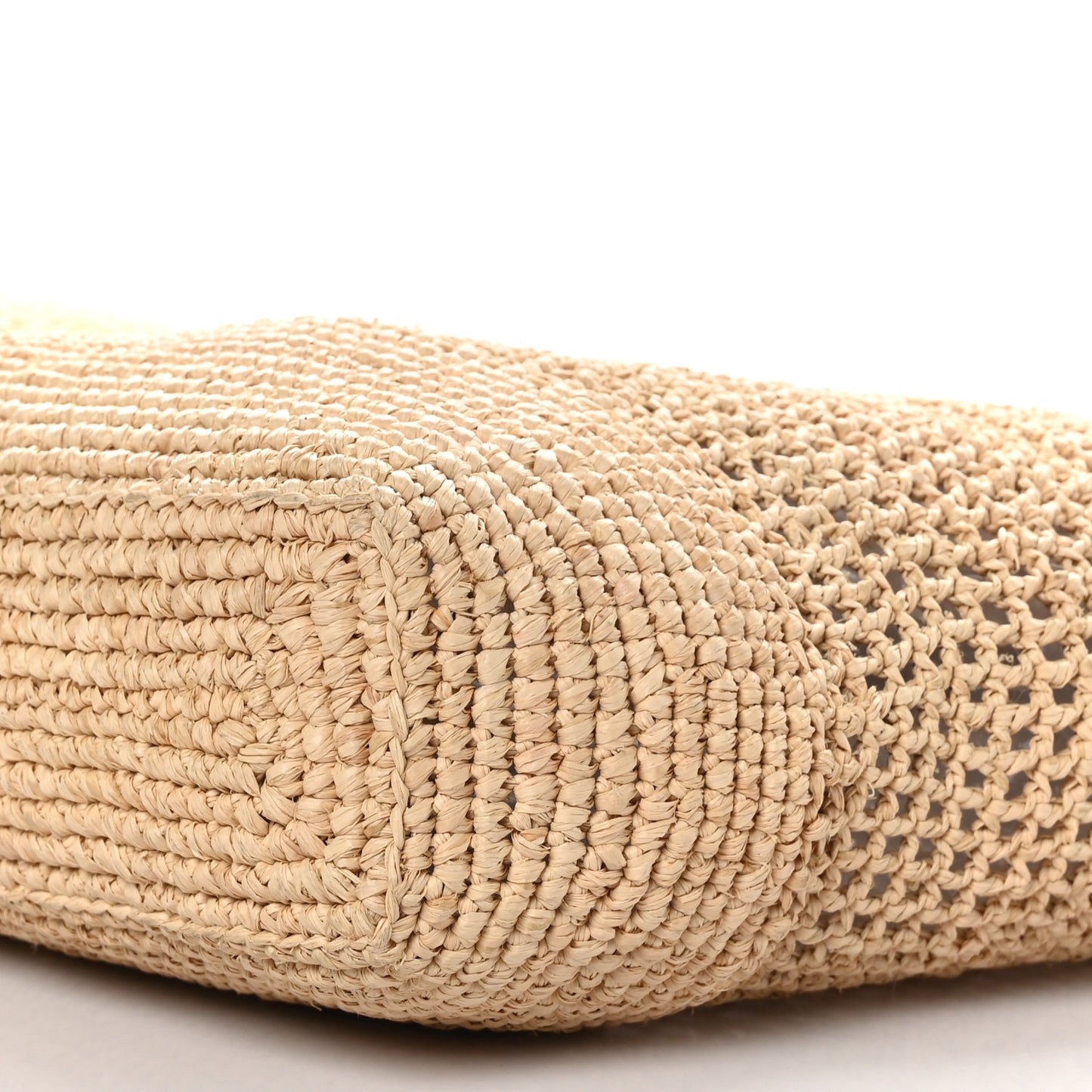 Raffia Icare Shopping Tote Natural