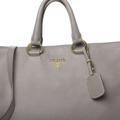 Prada Vitello Daino Tote Argilla 11 of 18
