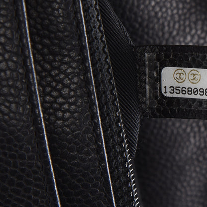 Chanel Caviar Half Moon Wallet On Chain WOC Black 8 of 9