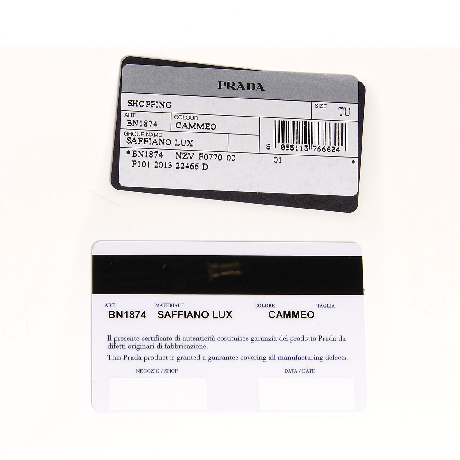 Prada Saffiano Lux Medium Tote Cammeo 13 of 13