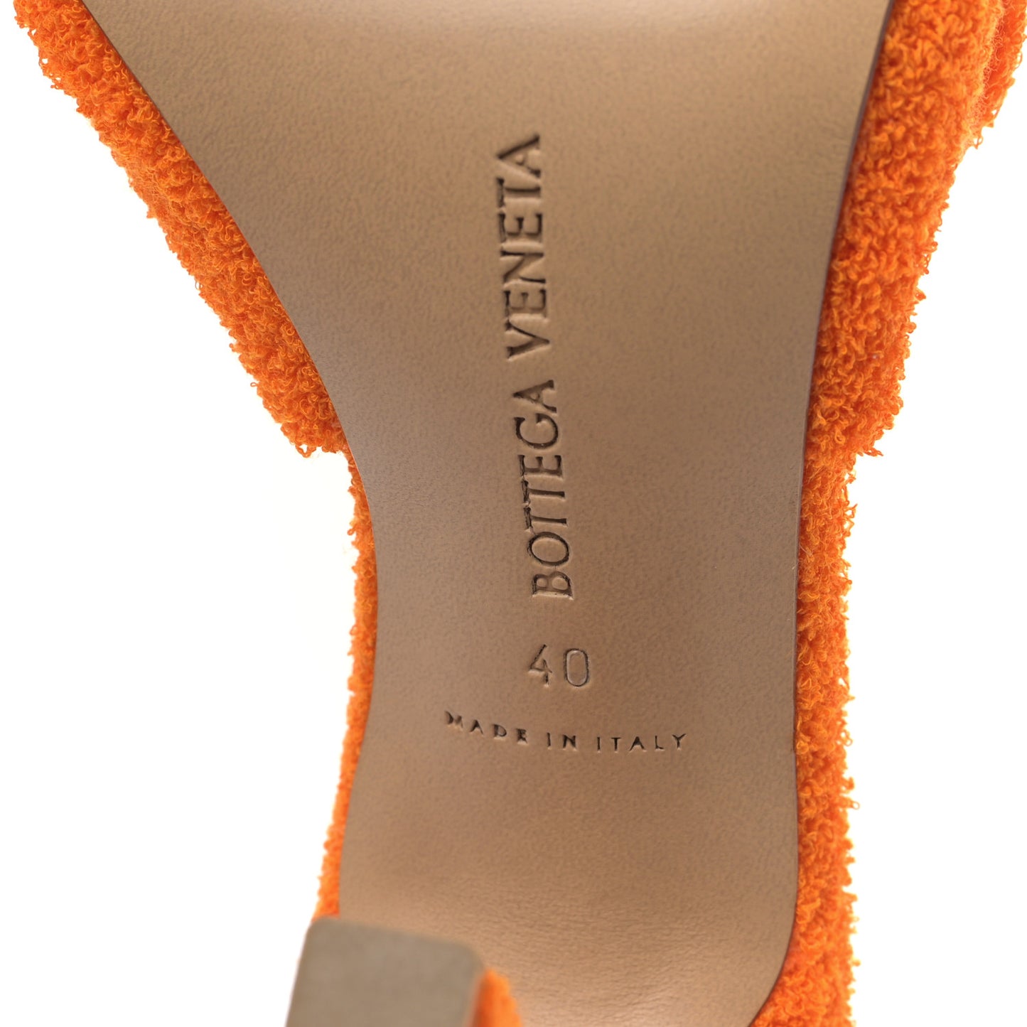 Stretch Sandal Easy Towel Sandal 40 Tangerine