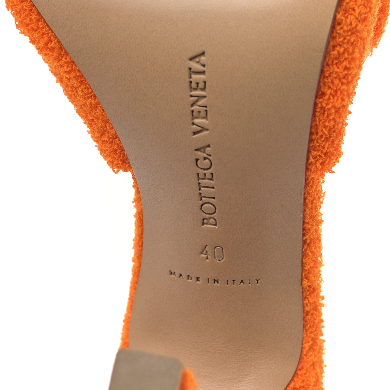 Bottega Veneta Stretch Sandal Easy Towel Sandal 40 Tangerine 6 of 7