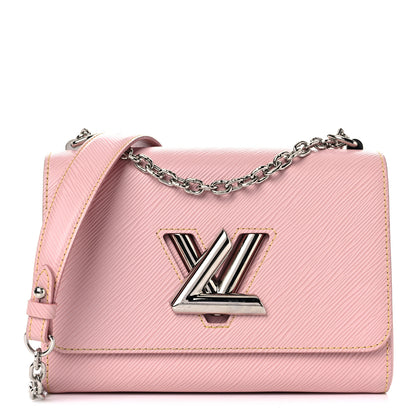 Louis Vuitton Epi Twist Shoulder Bag MM Rose Ballerine 1 of 13
