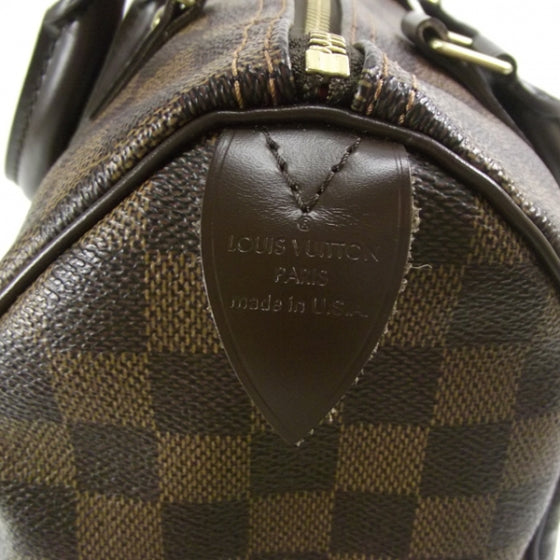 Louis Vuitton Damier Ebene Speedy 25 7 of 9