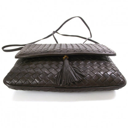 Bottega Veneta Nappa Intrecciato Shoulder Bag Brown 4 of 8
