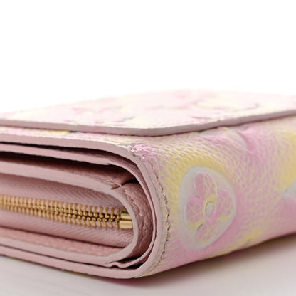 Louis Vuitton Empreinte Monogram Summer Stardust Clea Wallet Pink 10 of 14