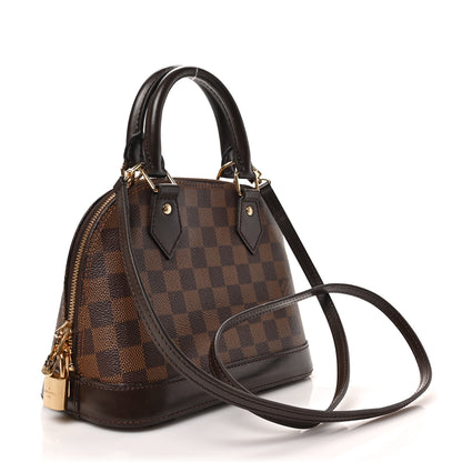 Louis Vuitton Damier Ebene Alma BB 3 of 9