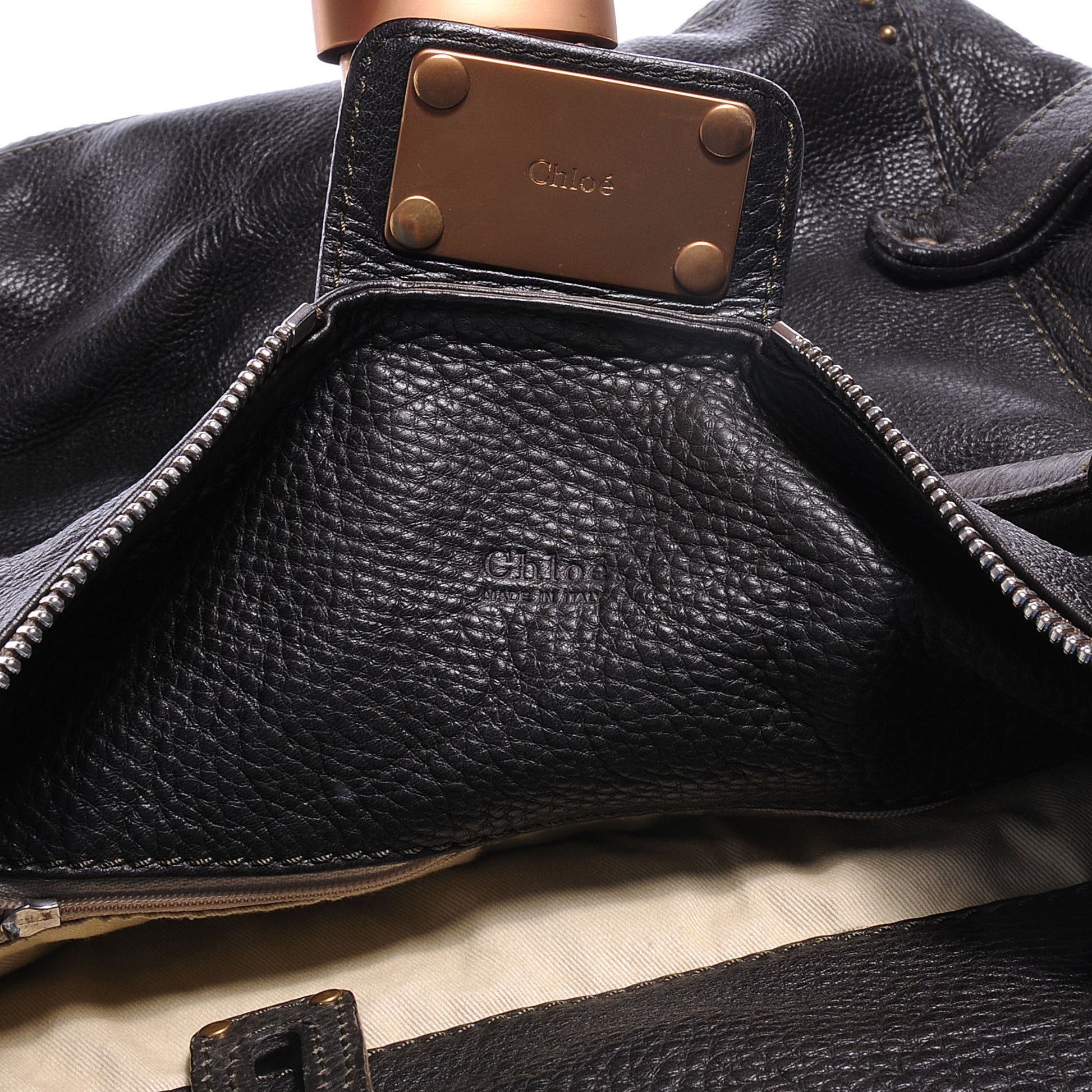 Chloe Leather Paddington Hobo Dark Green 6 of 8
