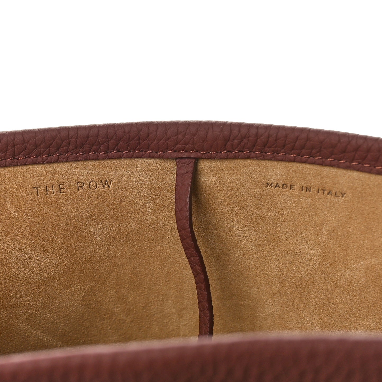 Grained Calfskin Medium N/S Park Tote Cognac
