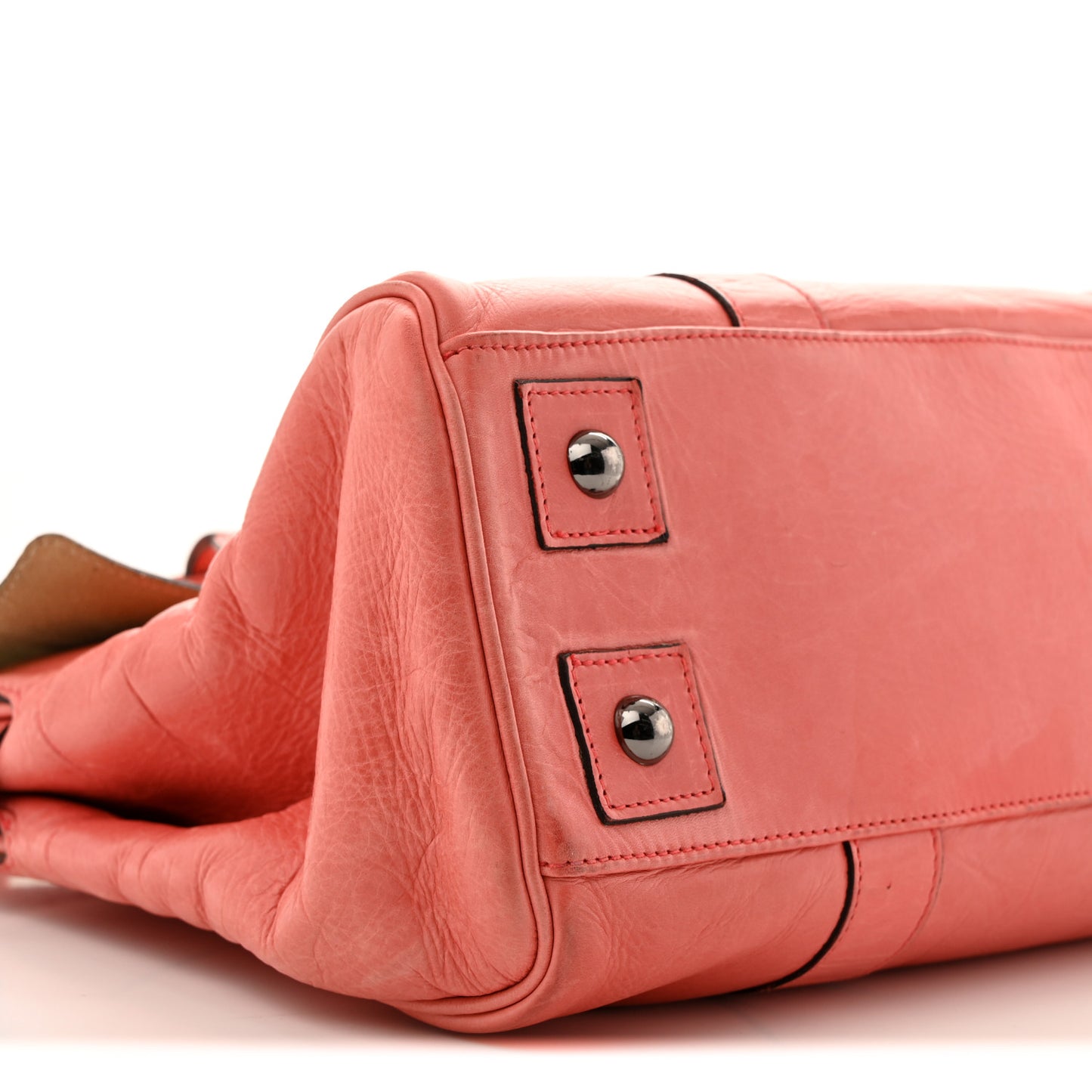 Natural Leather Bayswater Coral