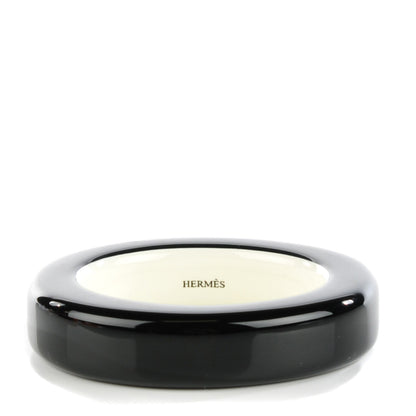 Hermes Lacquered Wood Ariodante Bracelet S Black 4 of 7