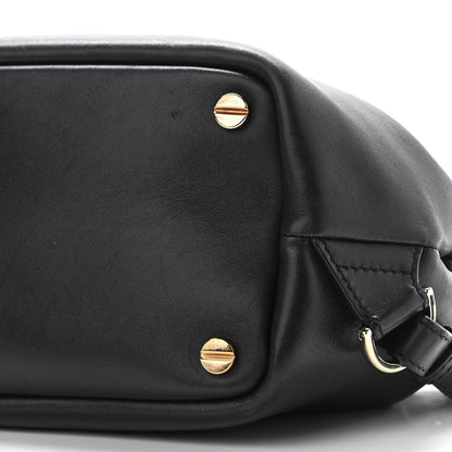 Valentino Garavani Vitello Rockstud Demilune Backpack Black 8 of 17